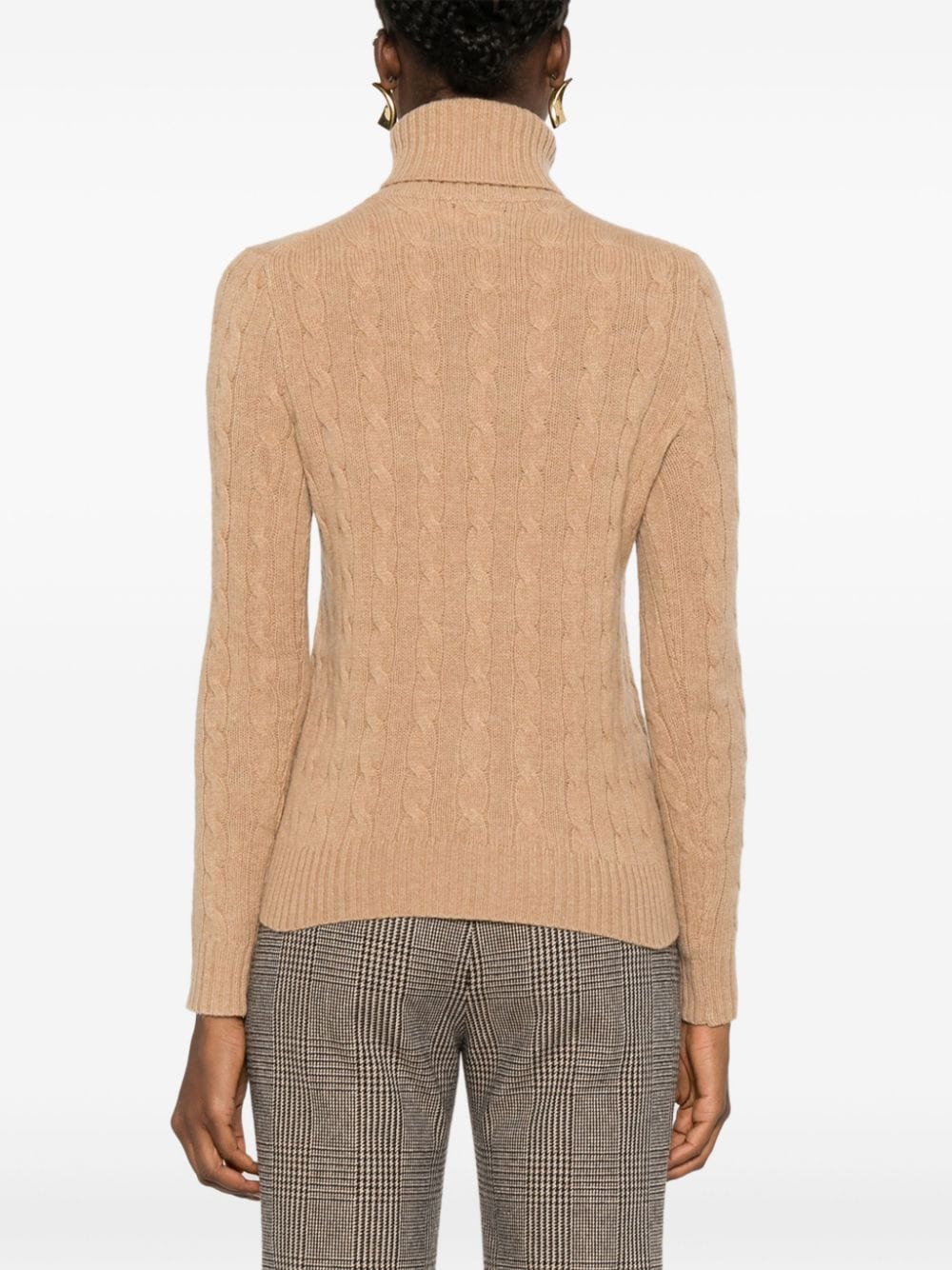 Polo motif sweater
