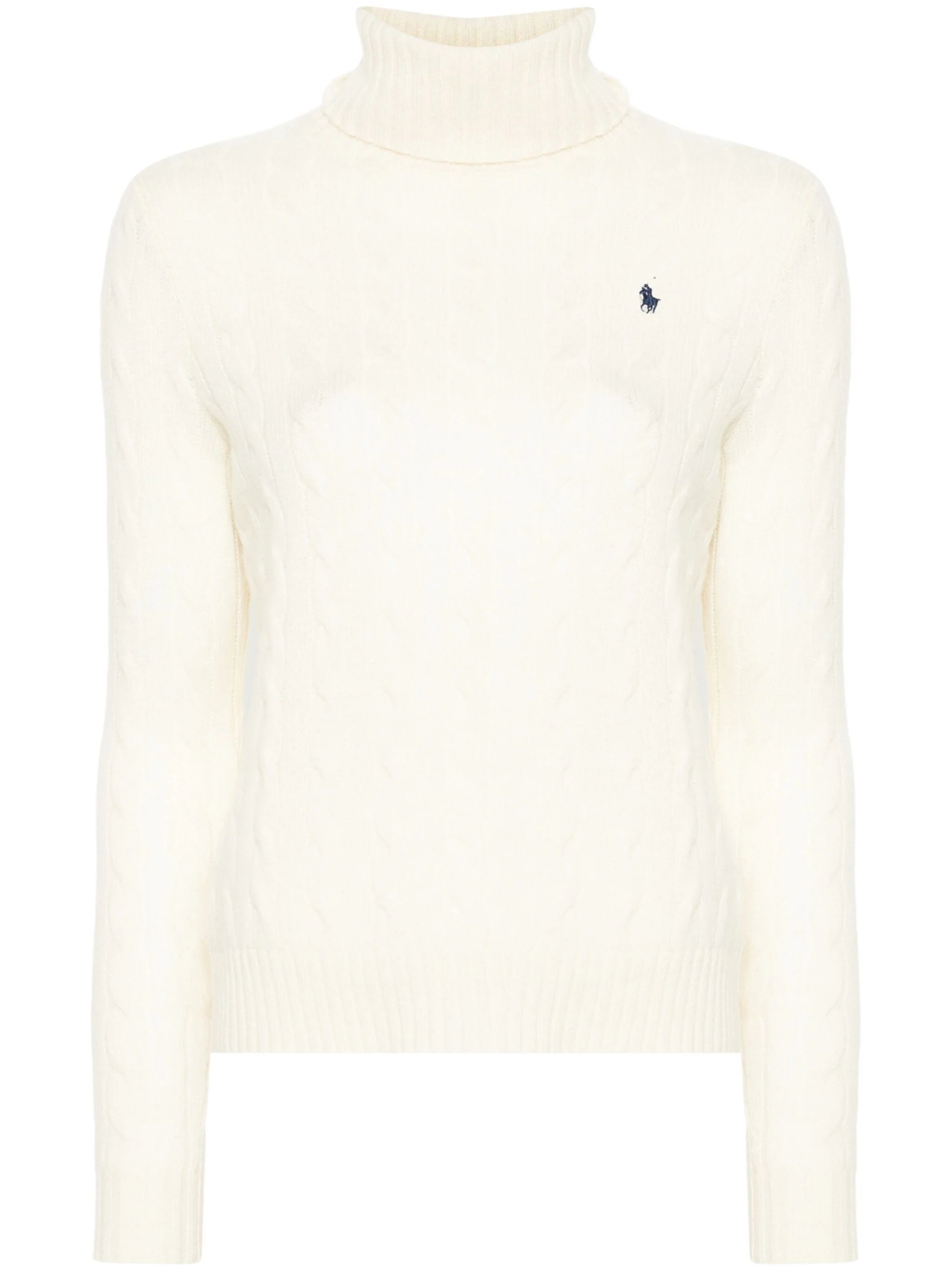 Polo motif sweater
