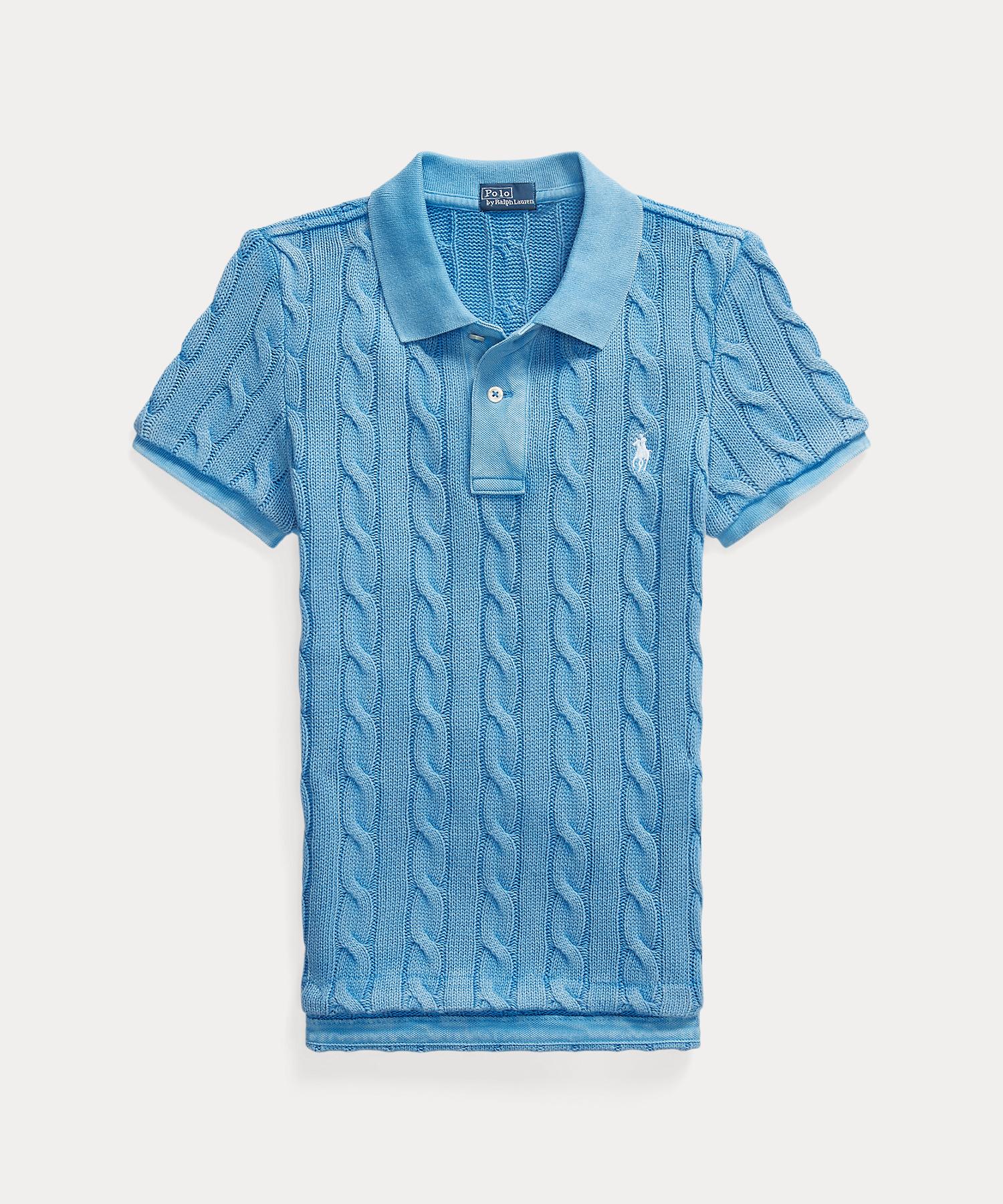 Polo Ralph Lauren Cable Knit Polo Shirt
