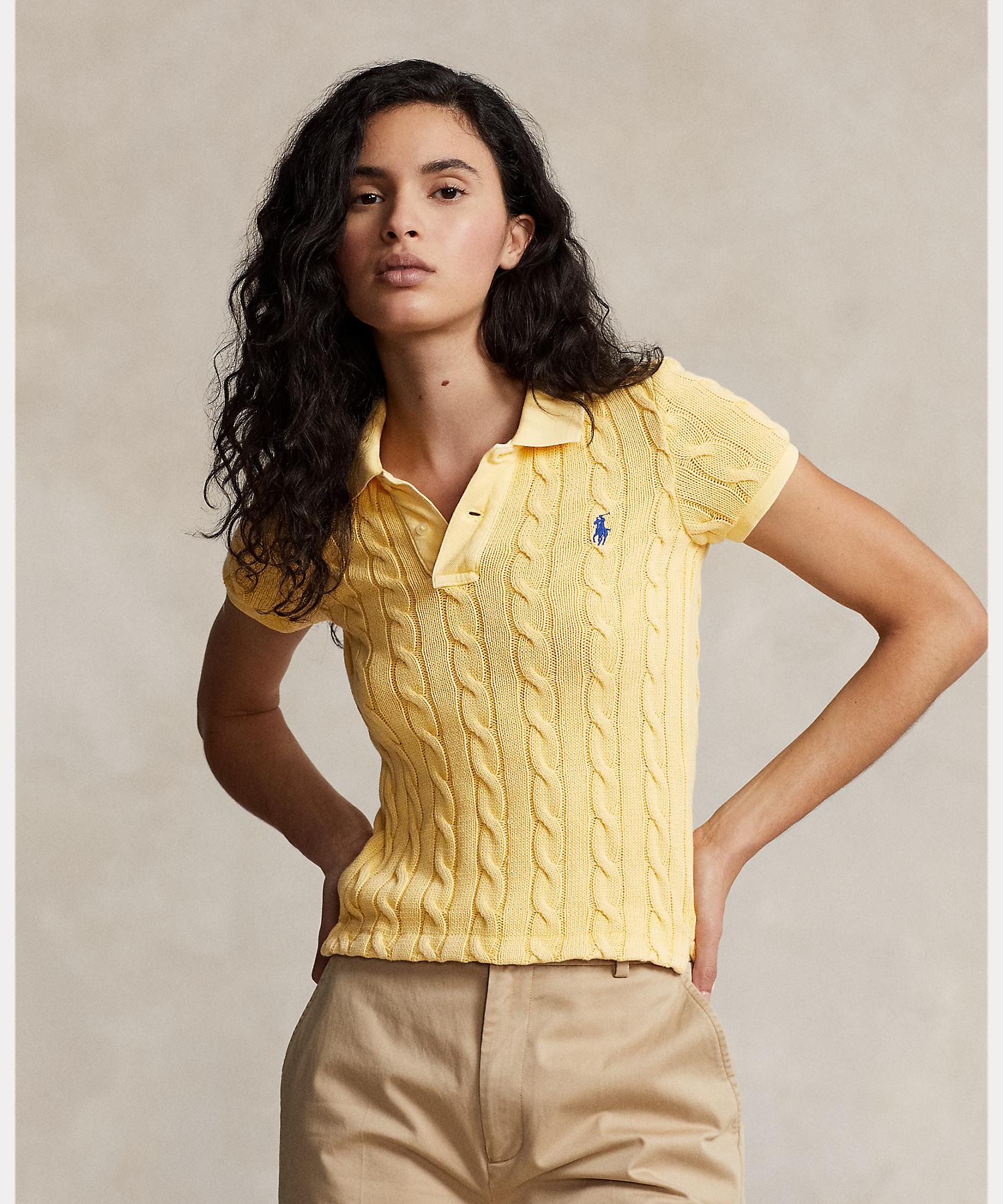 Polo Ralph Lauren Cable Knit Polo Shirt