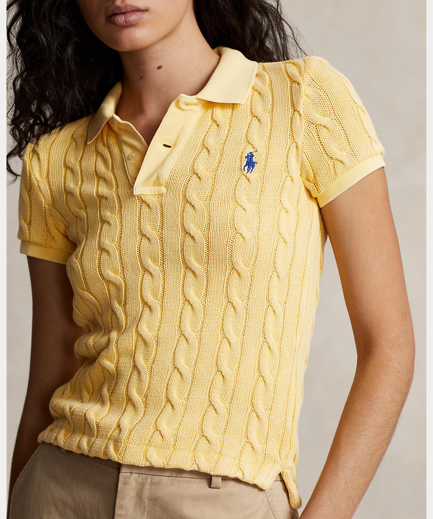 Polo Ralph Lauren Cable Knit Polo Shirt