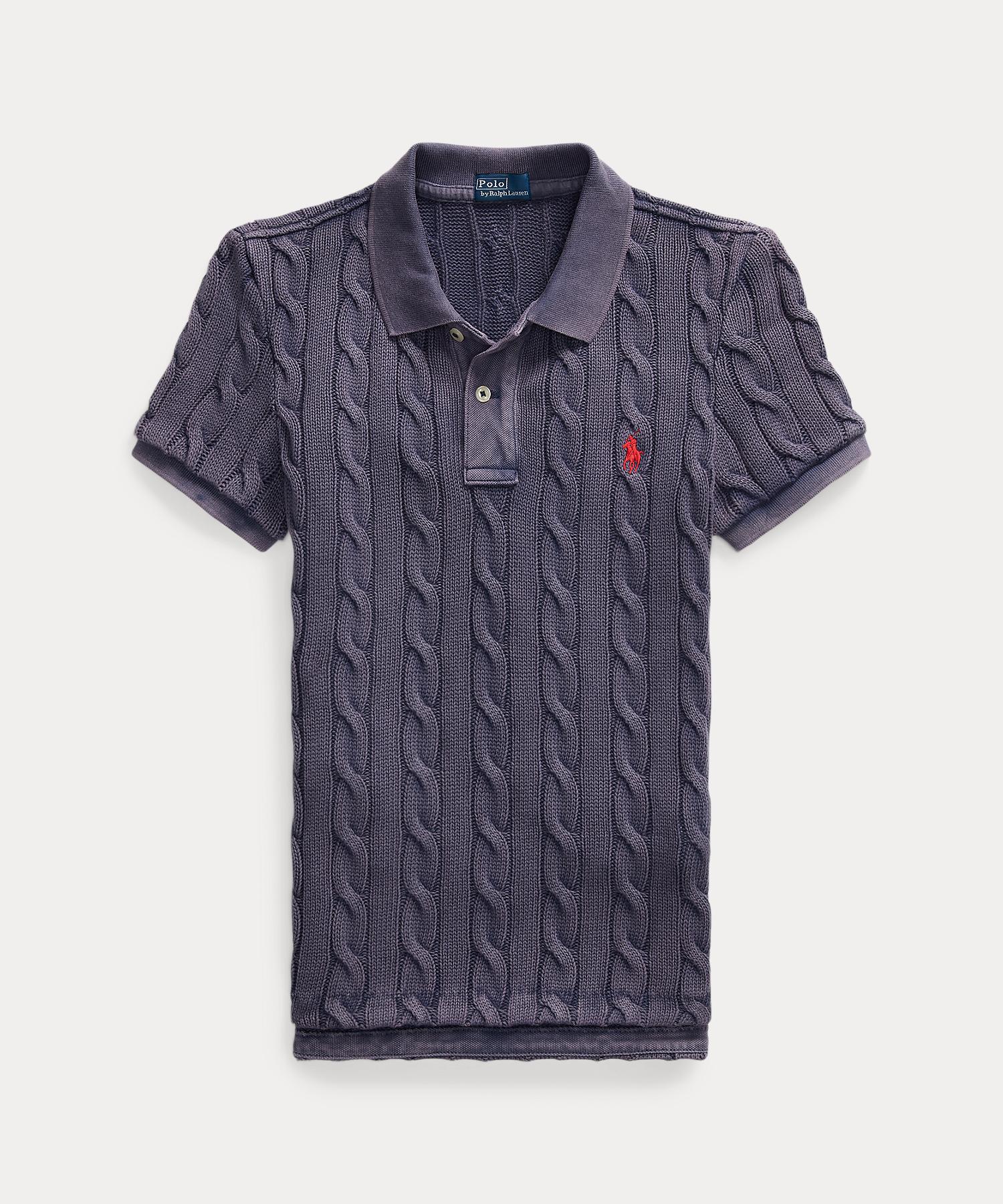 Polo Ralph Lauren Cable Knit Polo Shirt