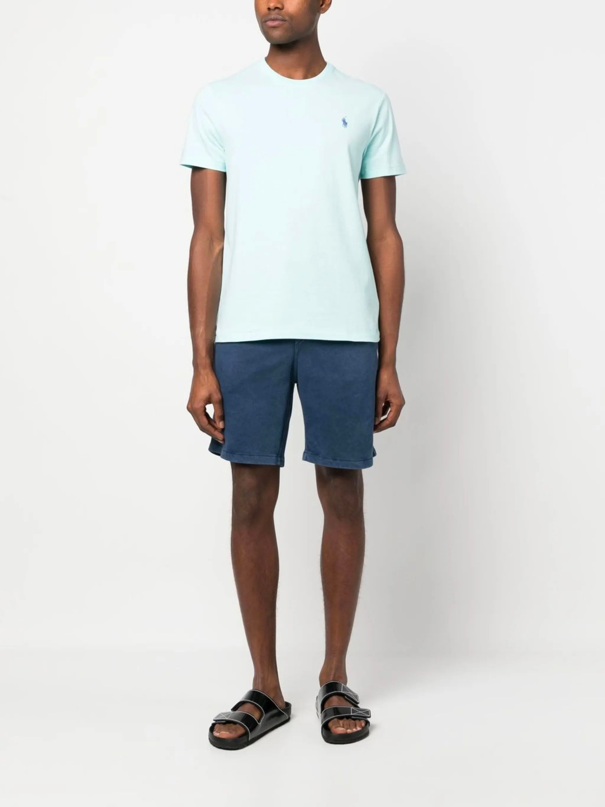 Sports shorts with logo