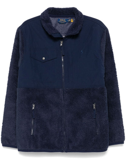 Hybrid fleece jacket