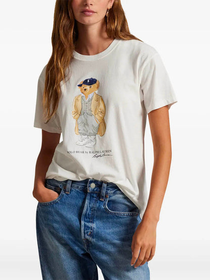 Polo Bear T-shirt in cotton jersey