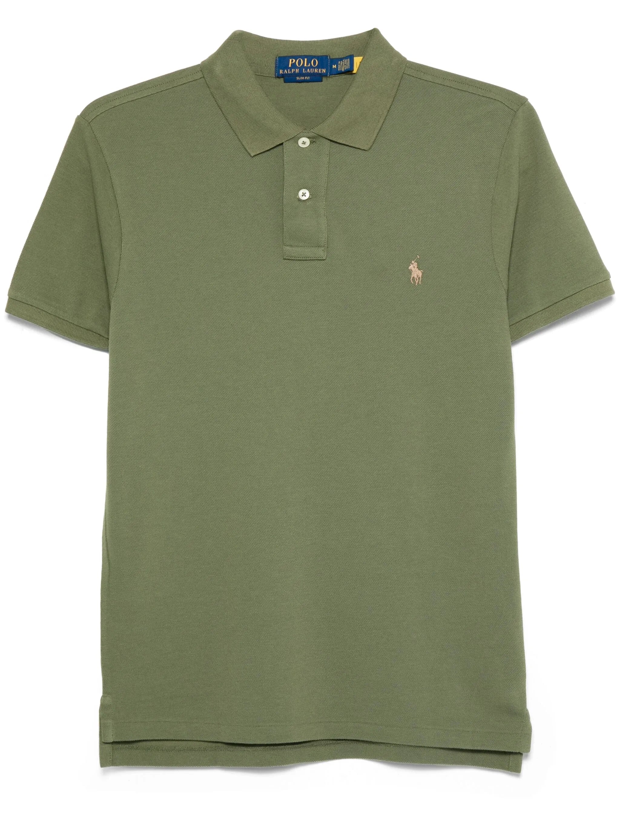 Slim Fit Mesh Polo Shirt